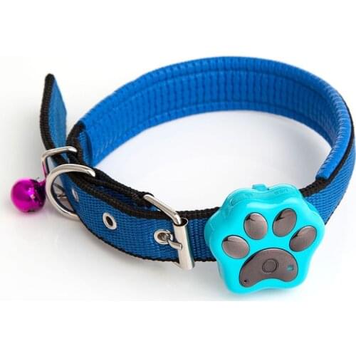 Pet GPS Tracker Locator Wireless Anti Lost Alarm Sensor Device Activity Monitor for Dogs Cats, Real-Time Tracking Collar Device