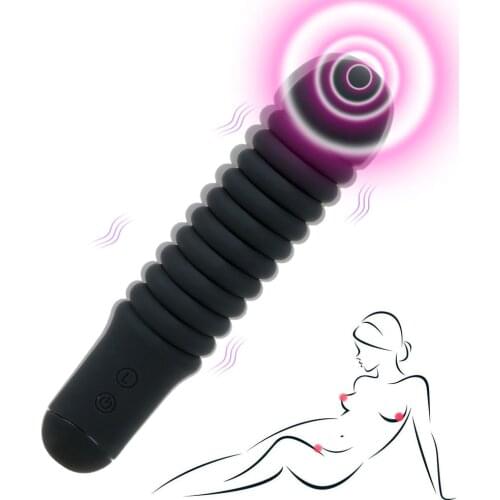 IKOKY G-spot Massager AV Stick Sex Toys for Women Magic Wand Dildo Vibrator Female Masturbator Clitoris Vagina Stimulator