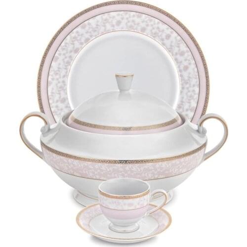 Schafer Mega Collection Dining Set 85 Pieces White