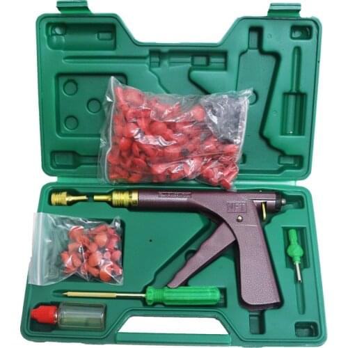 Car Motorcycle Bike Emergency Heavy Duty Tubeless Tire Puncture Professional Repair Kit Tire Repair tool with 85pc Rubber Bullet