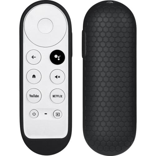 Silicone Case for Chromecast Google TV 2020 Voice Remote Controlle , Anti Oil, Anti Fouling, Anti Falling, Washable