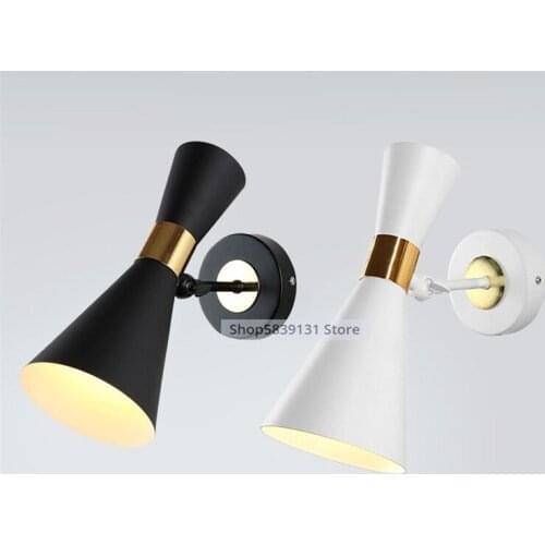 Nordic Modern Speaker Wall Lamps Iron Sconce Lighting Adjustable Living Room Wall Light Bedside Home Decor LED Lights Fixtures