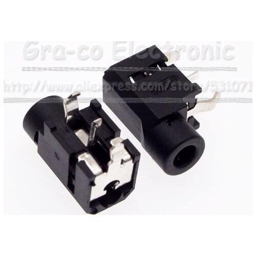 10pcs/lot 3.5 headphone jack audio jack PJ-314A 3-pin DIP For MP3 mobile phone digital accessories