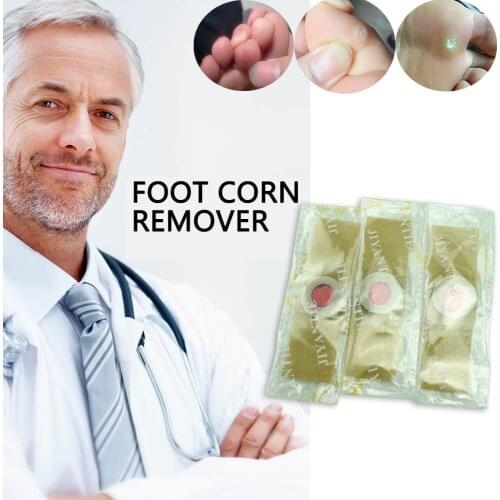 18pcs Detox Foot Pads Patches Foot Corn Removal Medical Plaster Skin Cutin Remover Warts Thorn Feet Care Tool D1361