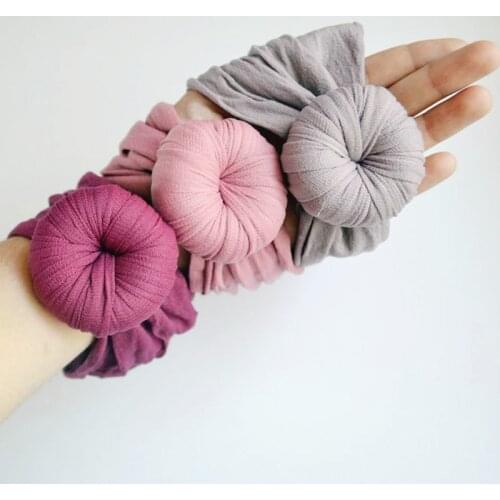 3pcs/set Baby Hair Band Set For Girls Bow Elastic Headbands Twisted Cable Design Turban Kids Headware Baby Hair Accessories