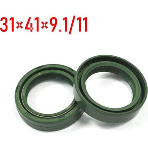 31*41*9.1/11 Motorcycle Front Fork Damper Oil Seals Set for Honda SL90 Motosport 90 SL 90 CB175 Shock Absorber