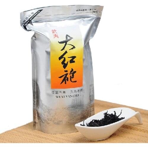 500g China Big Red Robe Oolong Tea the Original Wuyi Rougui Tea For Health Care Lose Weight