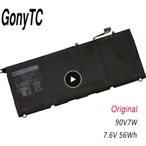 90V7W JHXPY JD25G 090V7W Laptop Battery For Dell XPS 13 9343 XPS13 9350 13D-9343 P54G 0N7T6 5K9CP RWT1R 0DRRP 56WH