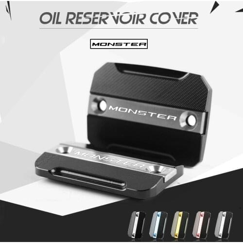 Motorcycle Accessories Master Cylinder Front Brake Fluid Reservoir Cover Cap for DUCATI Monster 695 Monster 696 796 Hypermotard