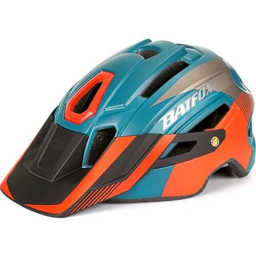 BATFOX Cycling Bike Helmet Bicycle Helmet Integrally-molded MTB Helmets casco Cycling Helmets Safety Equipment MTB Bike Helmet
