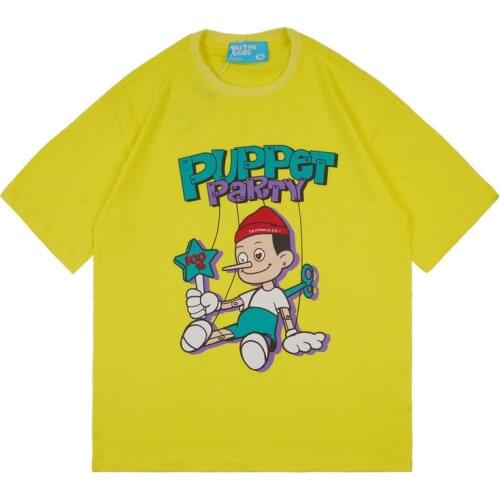 Mens Wear Summer Short Sleeve T-shirt Men And Women Tshirts Japanese Hip Hop Loose Fit Tshirt Fashion Streetwear