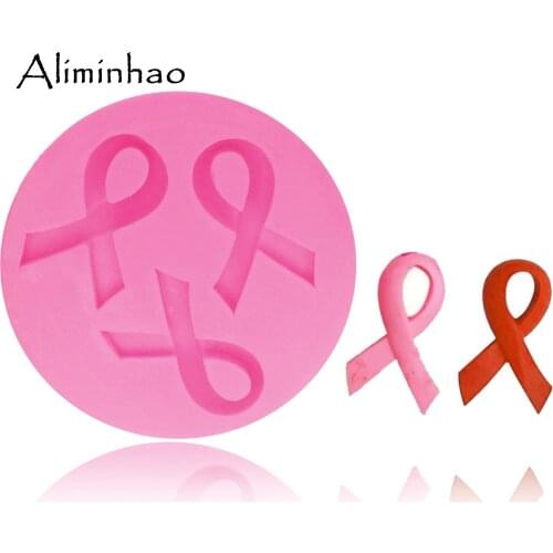 B1397 Cake Tools DIY ribbon bow silicone mold Decorating Cupcake Gumpaste fondant mould epoxy Resin Decorative Craft