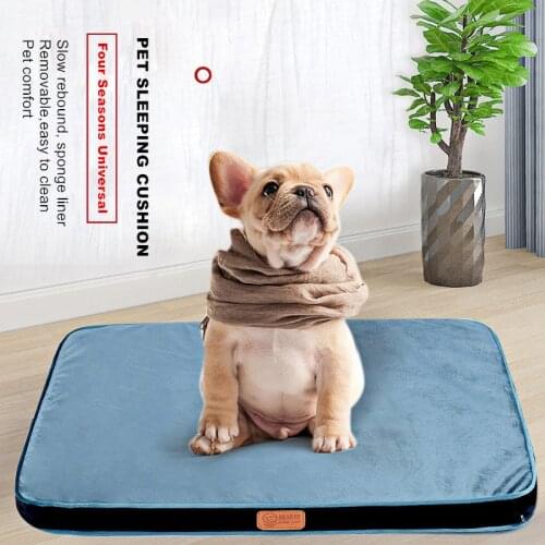Dog Mat Comfortable Large Dog Bed Puppy Sofa Thick Orthopedic Mattress For Small Medium Large Dog Sleep Cushion Dog House