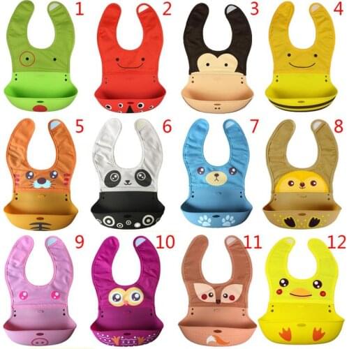 Multi-Styles Bibs Burp Cloths Girl Boy Kid Newborn Waterproof Silicone Cute Lovely Bandana Bib Saliva Towel Scarf Bib New