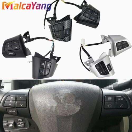 NEW High quality For TOYOTA COROLLA 2007-2013 84250-02230 8425002230 Steering Wheel Audio Control Button Silver & Black Colour