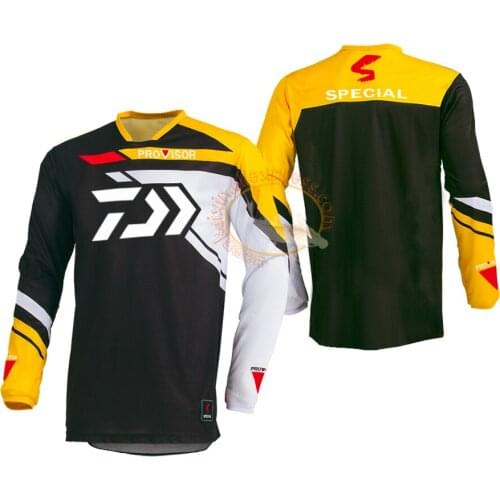 New Arrive Plus Size Autumn Daiwa Dawa Men Fishing Shirt Breathable Hygroscopicity Quick Drying Anti-UV Fishing Clothing XS-5XL