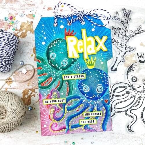 Ocean World Arrival New Metal Cutting Dies Scrapbook Diary Decoration Stencil Embossing Template DIY Greeting Card Make Albums