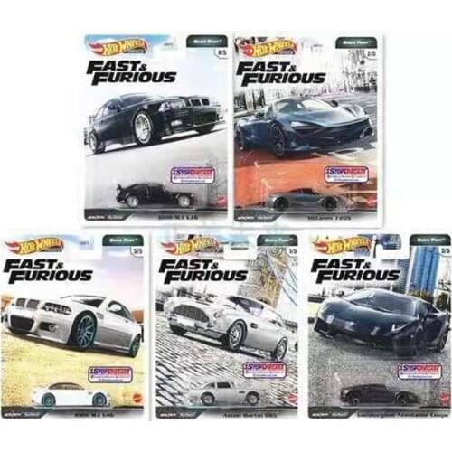 Original Hot Wheels Car Toys for Boys 1:64 Diecast Model Car Toy Hotwheels Kids Toys for Children Fast & Furious Limited Edition