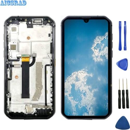 AICSRAD Original With Frame For Blackview bv9900 bv9900 pro LCD Display And Touch Screen 5.84" Digitizer Assembly Cellphone Part