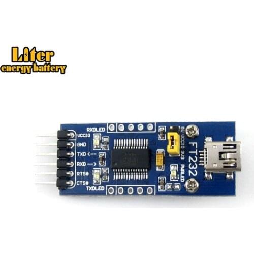 FT232 USB UART Board (mini) FT232RL Module FT232 USB 3.3V 5V to TTL Serial Adapter Module FT232RL USB Mini Port