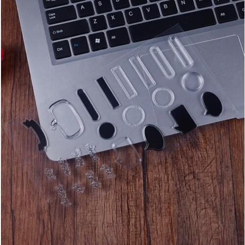 Remark Transparent Seal Stamp Silicone Clear Stamp Handwork Children Adults Transparent Seal Stamp DIY Decor Silica Gel