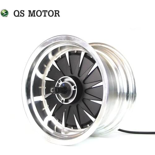 QSMOTOR 12x7.5inch 1500W 48V 55kph Hub Motor with EM50SP controller and kits for E-Scooter