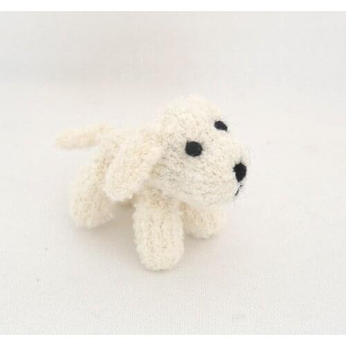 Christmas Teddy Bear Photo Prop Newborn props toys Handmade knit mohair toys