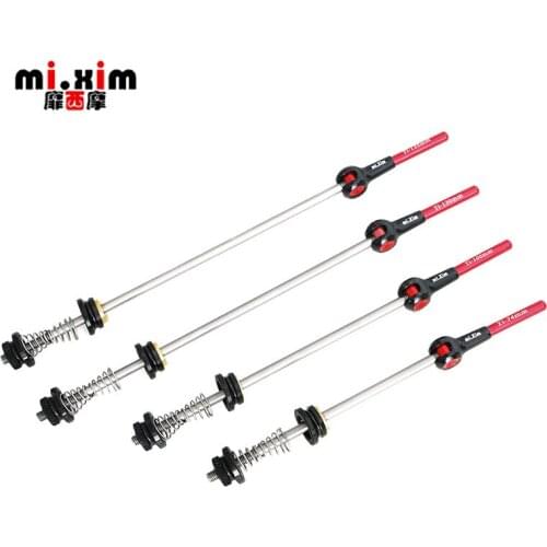 Mi.Xim Bike Skewer Titanium Alloy Ultralight QR 74/100/130/135mm Mountain Folding Road Bike Skewers Bicycle Hub Quick Release