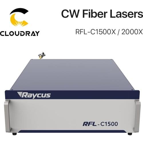 Cloudray Original Raycus Fiber Laser Single Module CW Fiber Lasers 1500W 2000W 3000W 1064nm for Fiber Cutting Machine