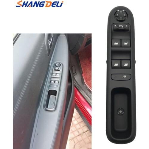 High quality Power Window Control Switch for Car Window Lifter Switches Button For Peugeot 3008 5008 2009 2010 2011-2016