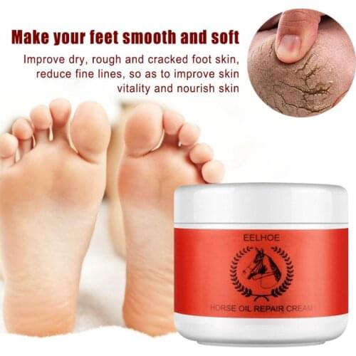 10/30/50ml Anti Crack Whitening Cream Heel Cream Repair Foot Peeling Cracked Feet Dry Skin Moisturizing Care Horse Oil TSLM1