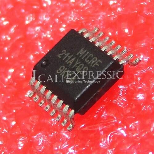 10PCS 211AYQS MICRF211AYQS MICRF211 SSOP-16 3V, QwikRadioR 433.92 MHz Receiver IC chip In Stock