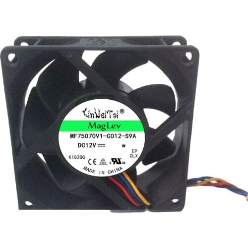 2PCS Original FAN FOR Sunon PMD1207PTV1-A 7025 magnetic levitation maintenance bearing large air volume 7CM fan 70x70x25mm