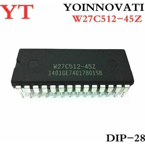 50pcs/lots W27C512-45Z W27C512 28DIP IC Best quality