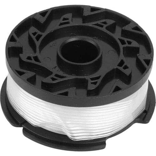 6Pcs Lawn Mower Spool with Cover Replacement Accessories Parts Fit for BLACK+DECKER AF100