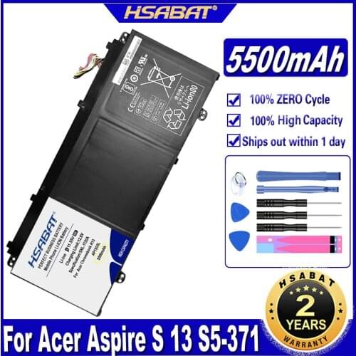 AP15O5L AP1505L AP1503K 5500mAh Battery for Acer Aspire S 13 S5-371 S5-371-52JR S5-371-7278 767P CB5-312T CB5-312T Batteries