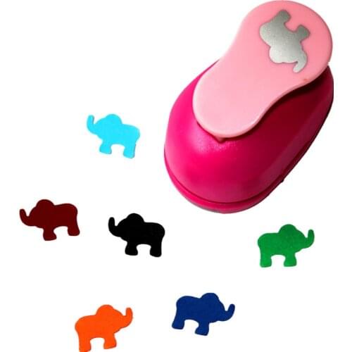 1 inch Elephant design eva foam punch paper punches scrapbooking cutter hole punch craft punching for DIY artwork