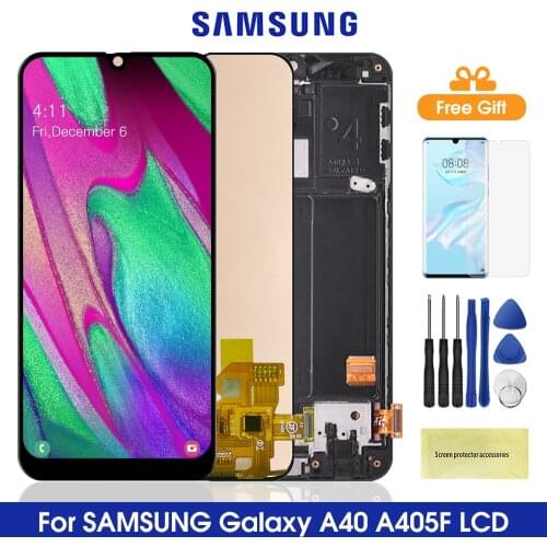 Display Screen For Samsung Galaxy A40 2019 LCD Display Touch Screen Digitizer Parts For Samsung A405 A405F A405FN/DS Lcd