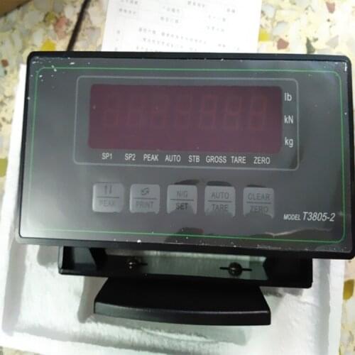 T3805 T3806 Weighing indicator Force measuring instrument Peak hold Pull pressure detection