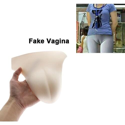 Fake Vagina Underwear Control Panty Gaff Insert Padded Panties False Pussy for CD COS Drag Queen Crossdresser Transgender