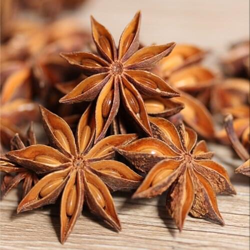 Natural star anise kitchen supplies