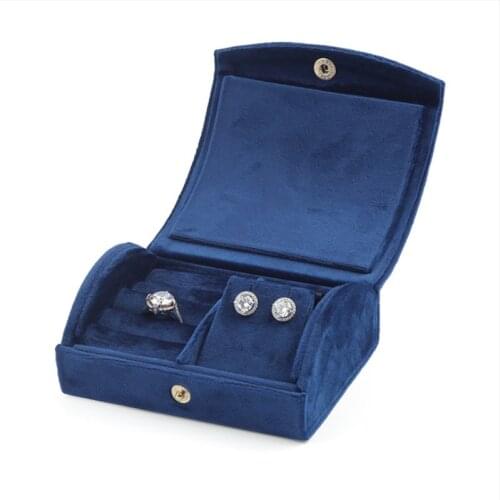 2020 New Portable High Quality Delicate Earrings Stud Earrings Pendant Jewelry Box Festival Gift Ring Storage Case