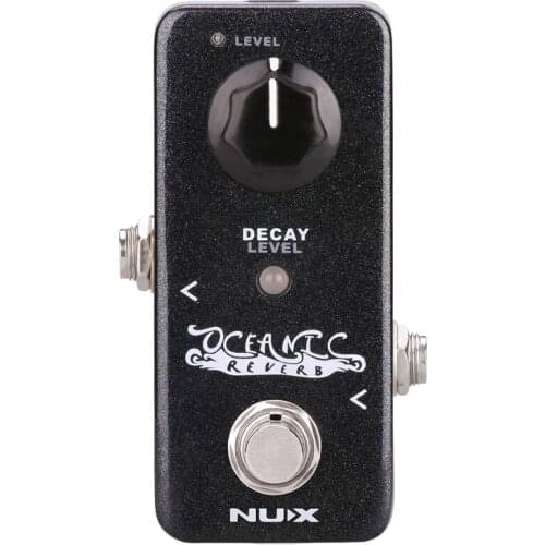 NUX Oceanic Digital Reverb Guitar Effect Pedal Wet/Dry Control Mini Core Stompbox Effect Pedal