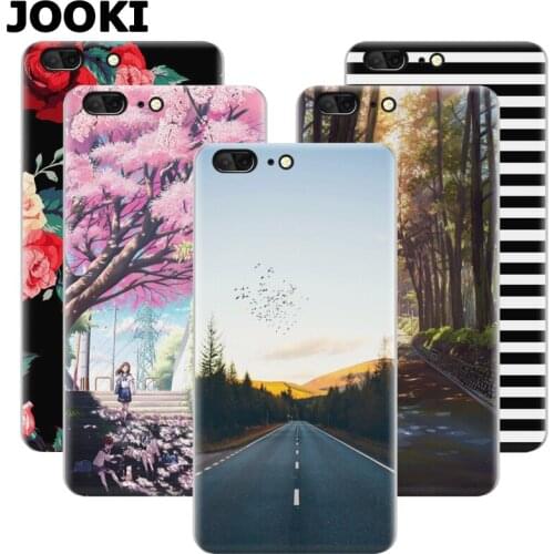JOOKI Original Cases Leagoo T5 Case Plastic Protection Cases For Fundas Leagoo T5 Covers Slim Back Cover Cute Pink Patterned