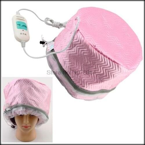 By DHL or EMS 100 pieces SPA Nourishing Hair Care Cap Electric Hair Thermal Treatment Beauty Steamer