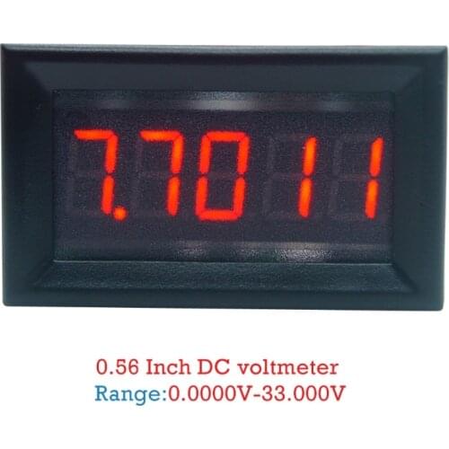 DC 0-33.000V (0-33V) Digital Voltmeter 5-digits bit High Precision Voltage Meter