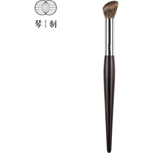 QINZHI Professional Handmade Make Up Brush G097 Angled Nose Eye Shadow Blending Brush Soft Canadian Squirrel Hair Makeup Brushes