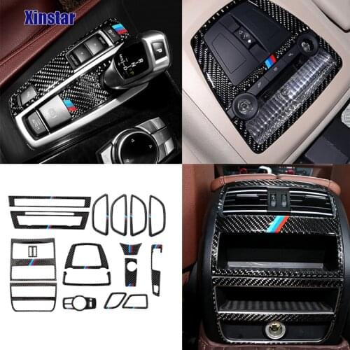 Carbon fiber M power perfermance decoration sticker for BMW 2011-2017 5 series F10 520 528 530 535 550