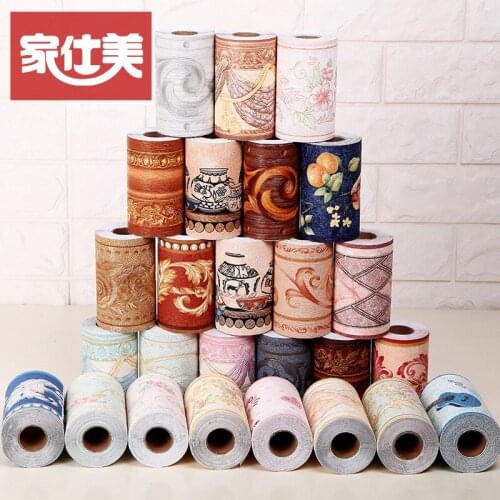 Thickened embossed skirting top corner toeline wall sticker window sill door frame waist line decoration