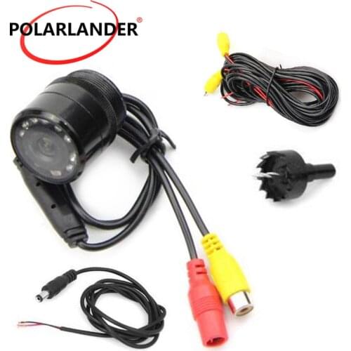 28MM Waterproof Car Rear View Camera 10 LED Parking Reverse night vision CCD camera
